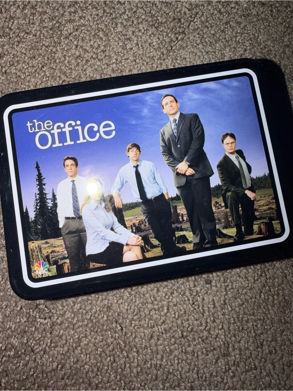 Dunder Mifflin The Office Blue Card Game Tin Set